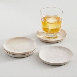 Pottery Barn Wood Coasters